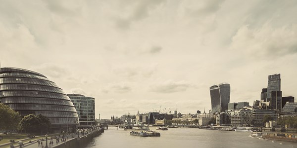 Thames London Skyline