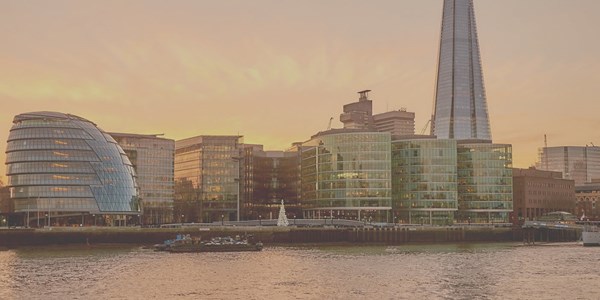 London Skyline Sunset